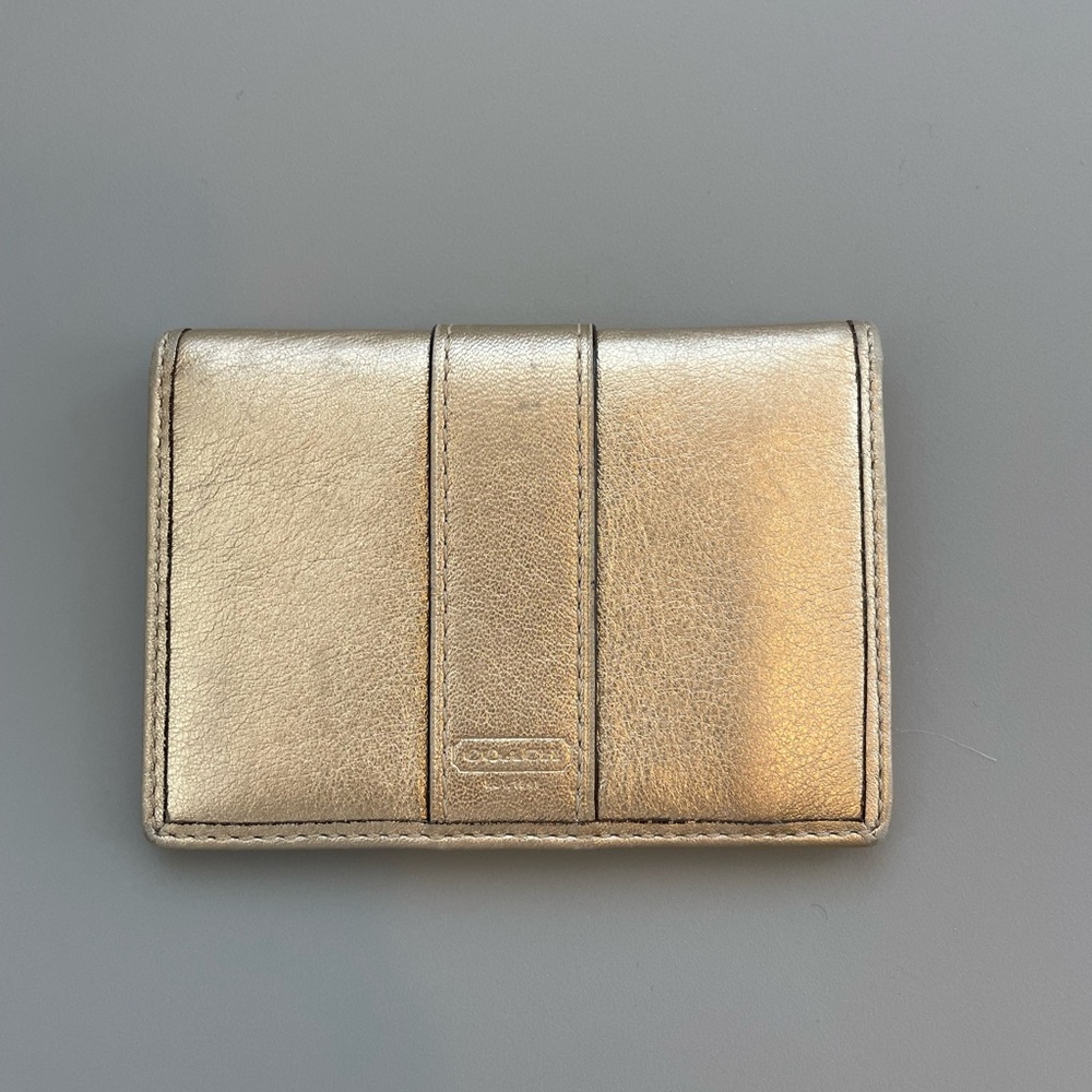 Coach card holder